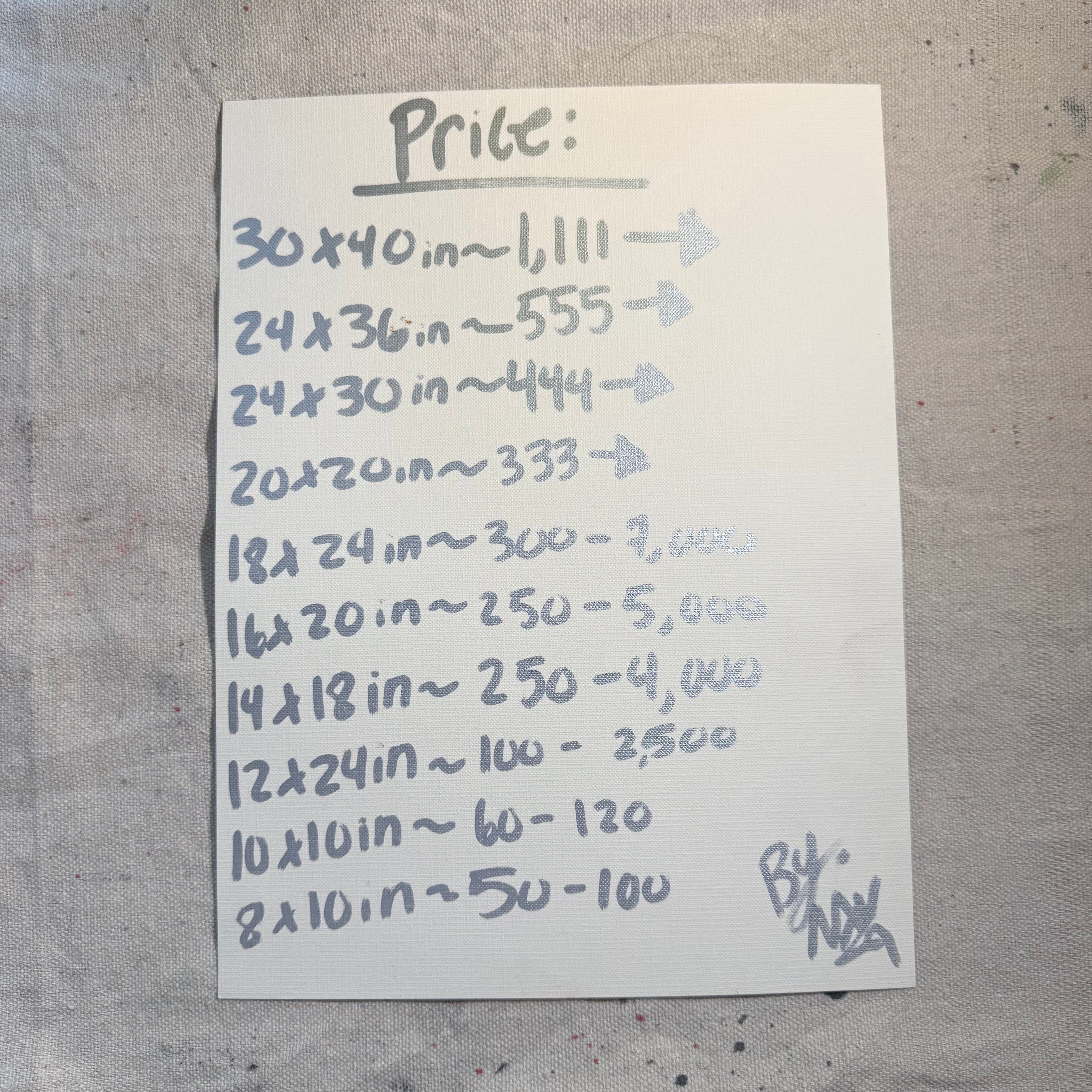 Prices: Silver