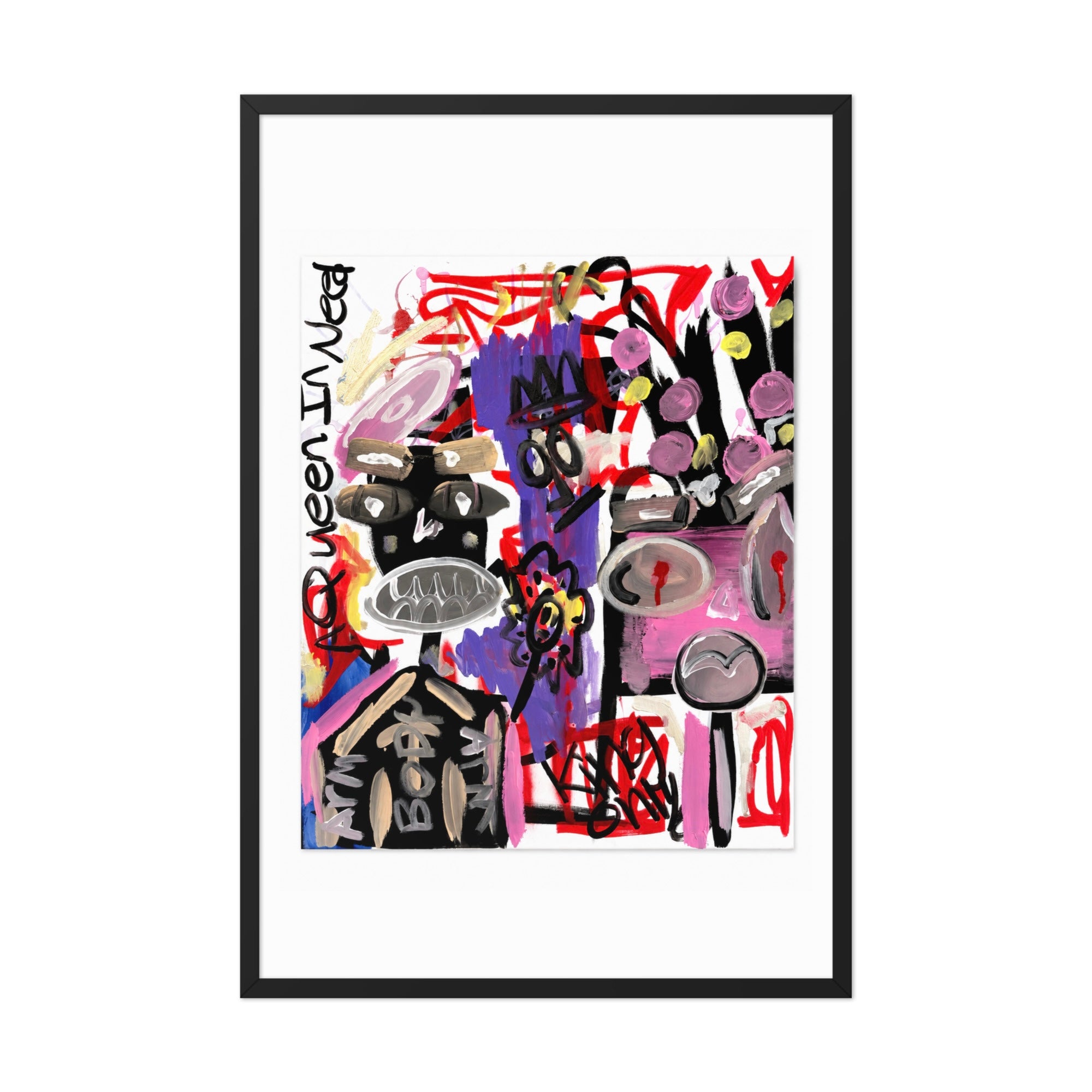A queen in need “Print”